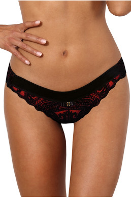 String rouge et noir  V-10048 - Axami