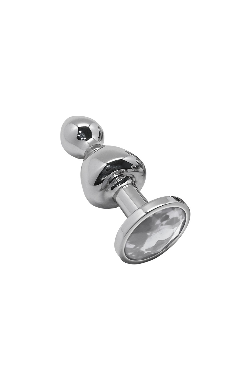 Plug bijou Lollypop transparent S - Wooomy Plug bijou Lollypop transparent S - Wooomy