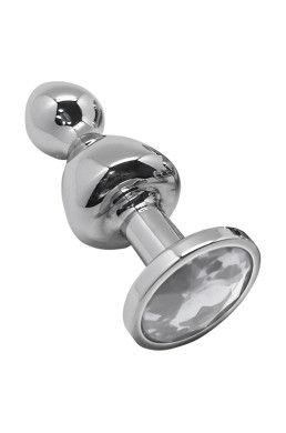 Plug bijou Lollypop transparent L - Wooomy