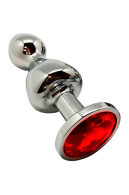 Plug bijou Lollypop rouge L - Wooomy