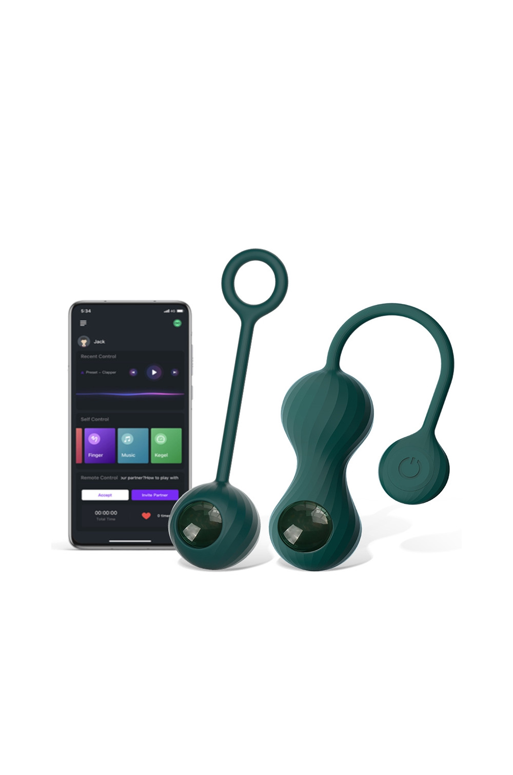 Boules de Kegel vibrantes connectées - Magic Motion Boules de Kegel vibrantes connectées - Magic Motion