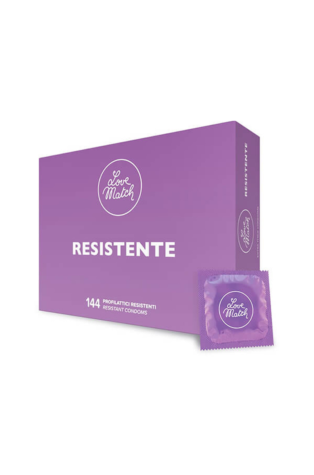 144 Préservatifs résistants Love Match 144 Préservatifs résistants Love Match