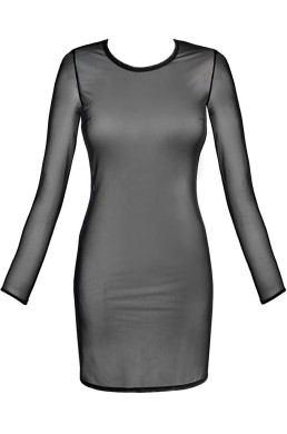 Robe tulle noir V-10639 - Axami