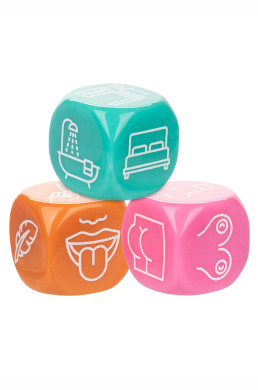 3 dés coquins Roll With It - CalExotics
