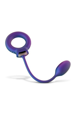  Cockring avec balle anale Eclipse - Hueman