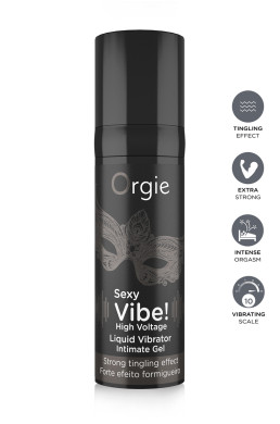 Gel d'excitation Sexy Vibe High Voltage Liquid Vibrator
