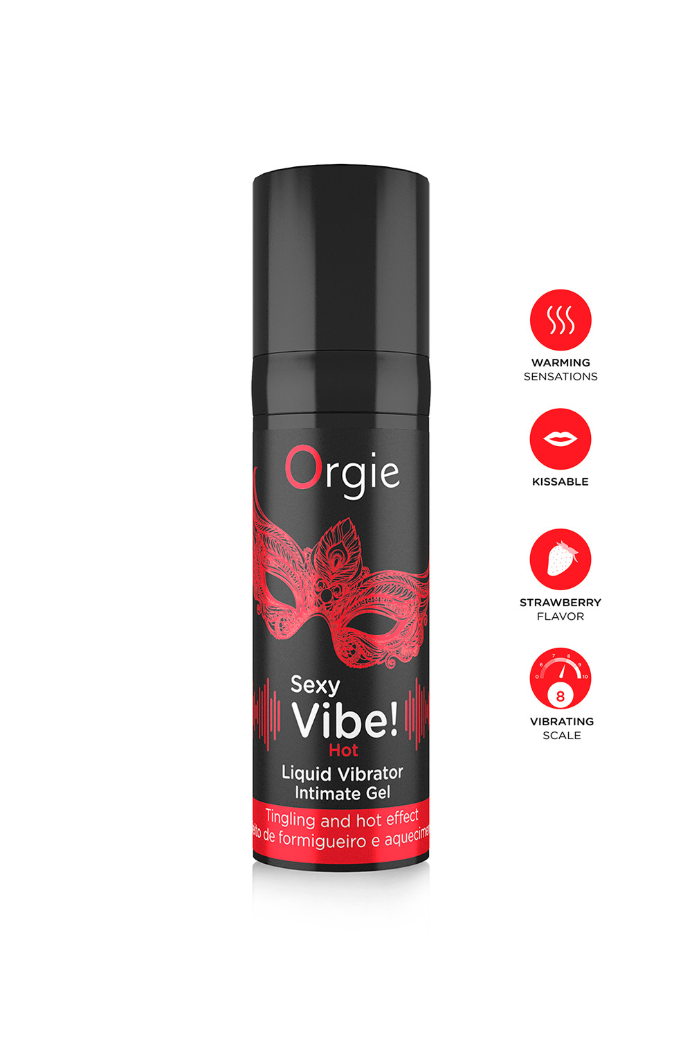 Gel d'excitation Sexy Vibe Hot Liquid Vibrator Gel d'excitation Sexy Vibe Hot Liquid Vibrator