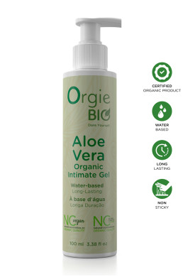 Gel Intime Bio à Base d'Eau à l'Aloe Vera