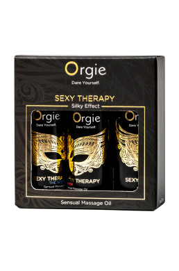 Coffret 3 huiles de massage sensuel Sexy Therapy Collection