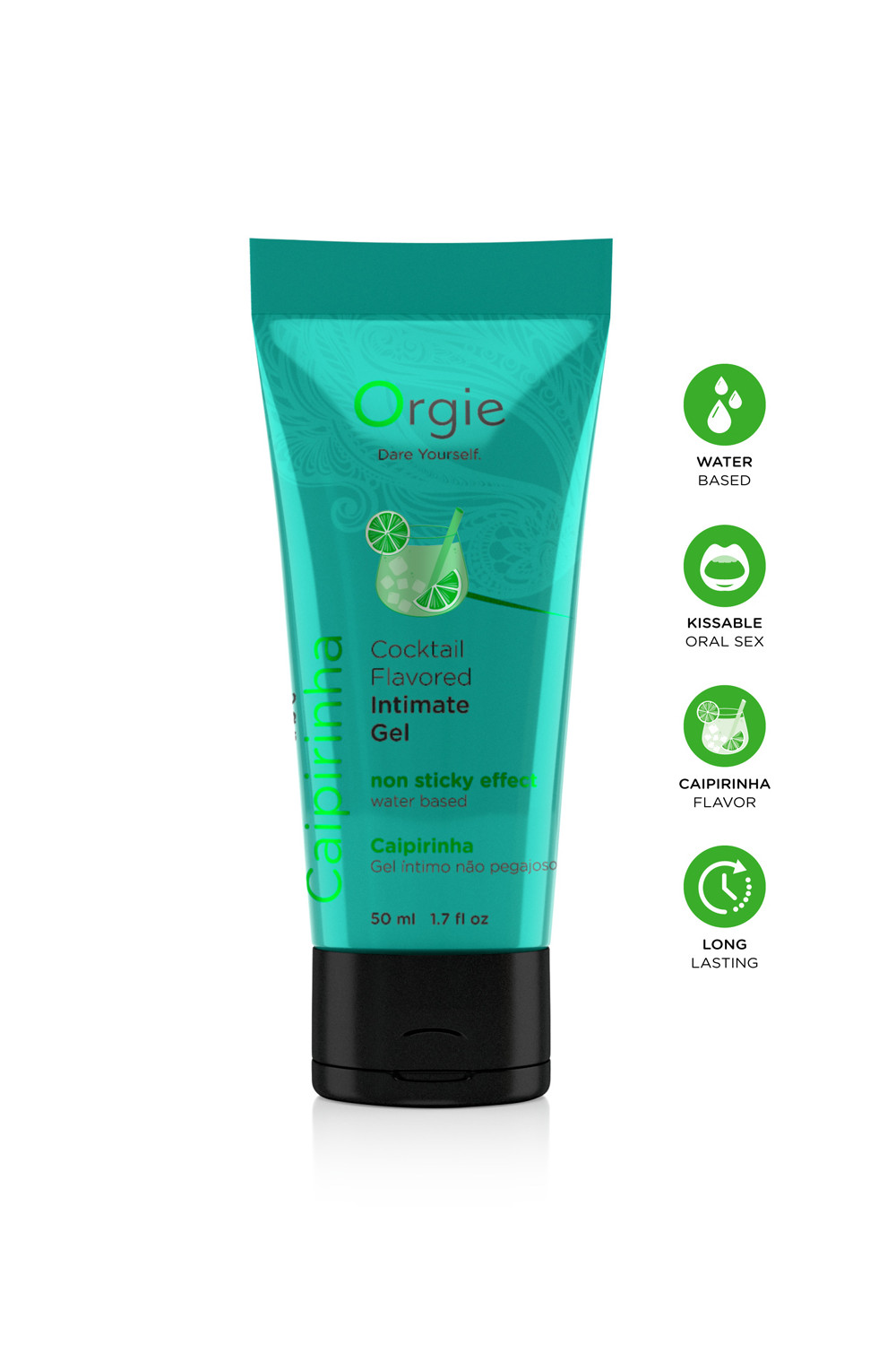 Gel intime Lube Tube Cocktail Caipirinha 50ml Gel intime Lube Tube Cocktail Caipirinha 50ml