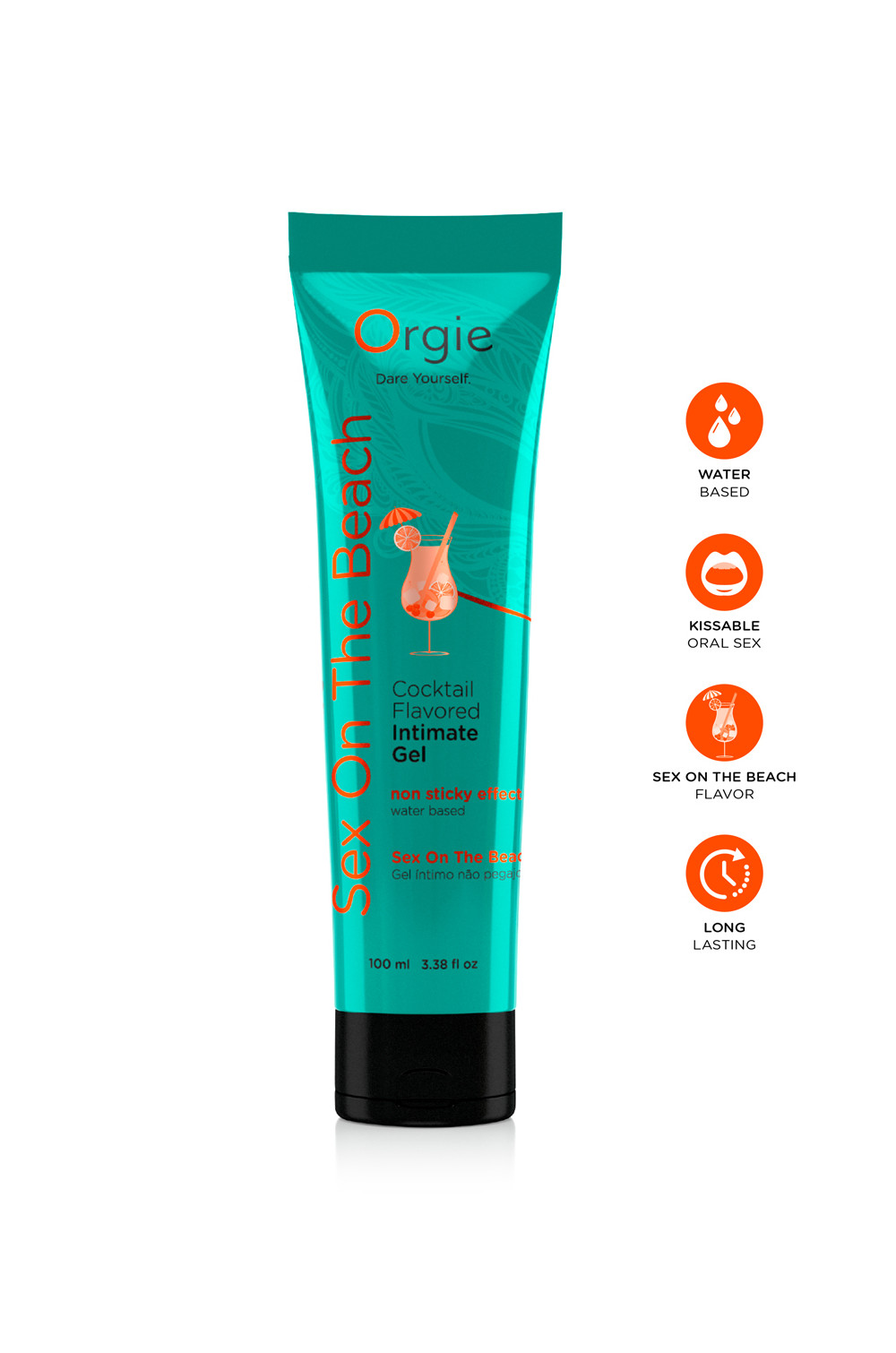 Gel intime Lube Tube Cocktail Sex On The Beach 100ml Gel intime Lube Tube Cocktail Sex On The Beach 100ml