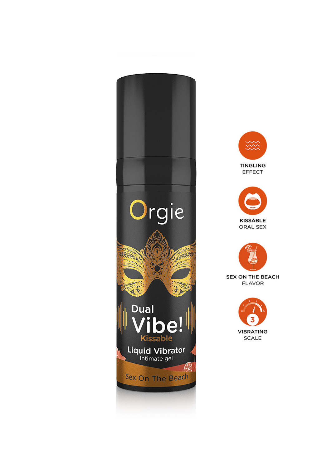 Gel d'excitation Dual Vibe Sex On The Beach Liquid Vibrator Gel d'excitation Dual Vibe Sex On The Beach Liquid Vibrator