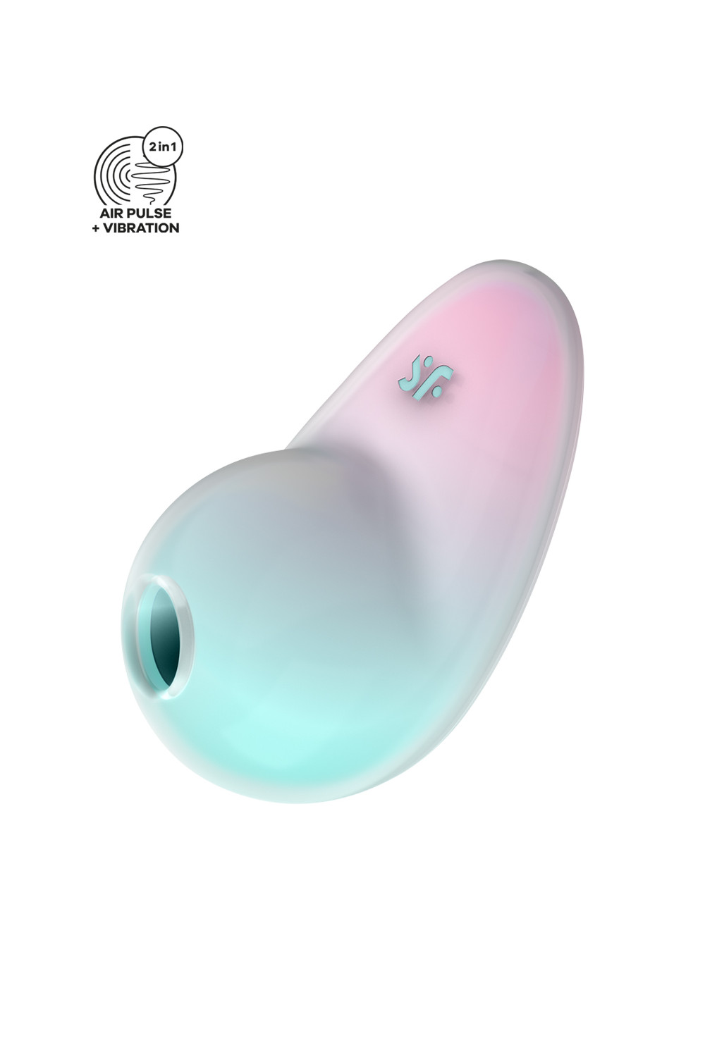 Stimulateur Pixie Dust air pulsé et vibrations - rose et menthe Stimulateur Pixie Dust air pulsé et vibrations - rose et menthe