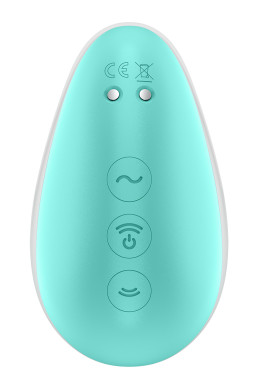 Stimulateur Pixie Dust air pulsé et vibrations - rose et menthe