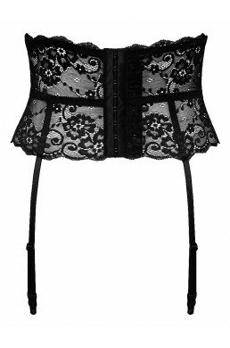 Ceinture porte-jarretelles noir - Cottelli Lingerie