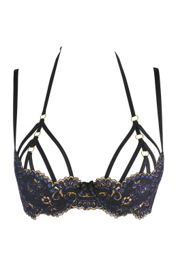 Soutien-gorge dentelle Noir V-10361 - Axami