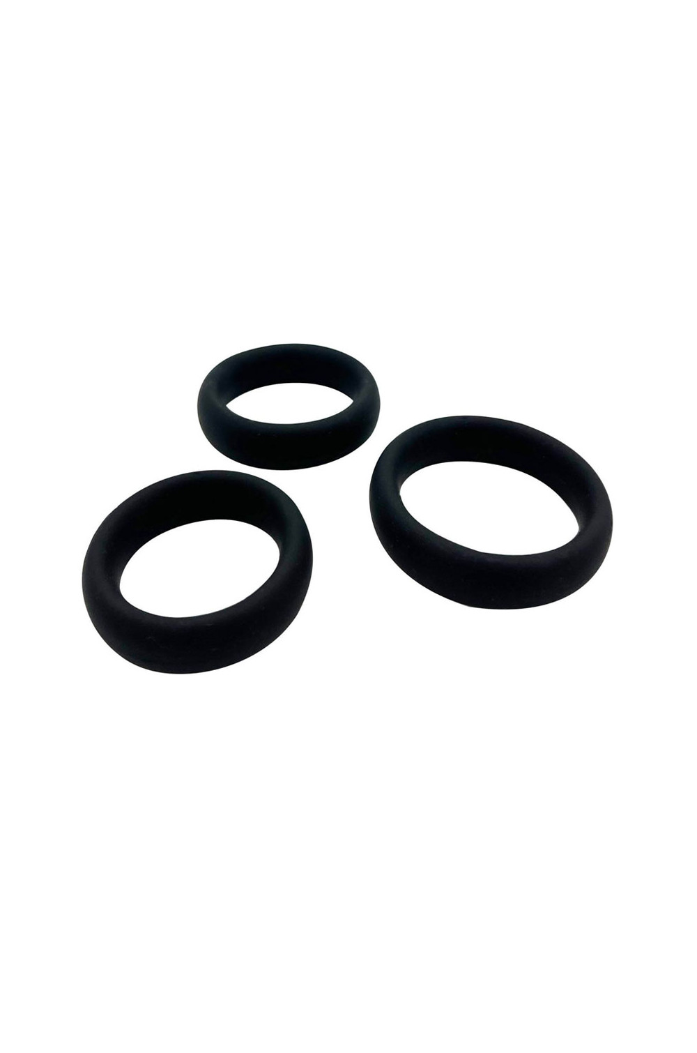 Kit 3 cockrings Sensual Pleasure Rings - Alive Kit 3 cockrings Sensual Pleasure Rings - Alive