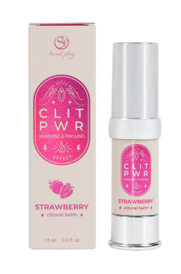 Baume pour clitoris Clit Pwr Fraise