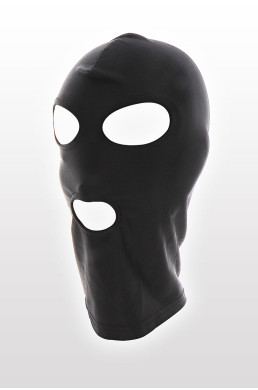 Cagoule BDSM 3 ouvertures - Taboom