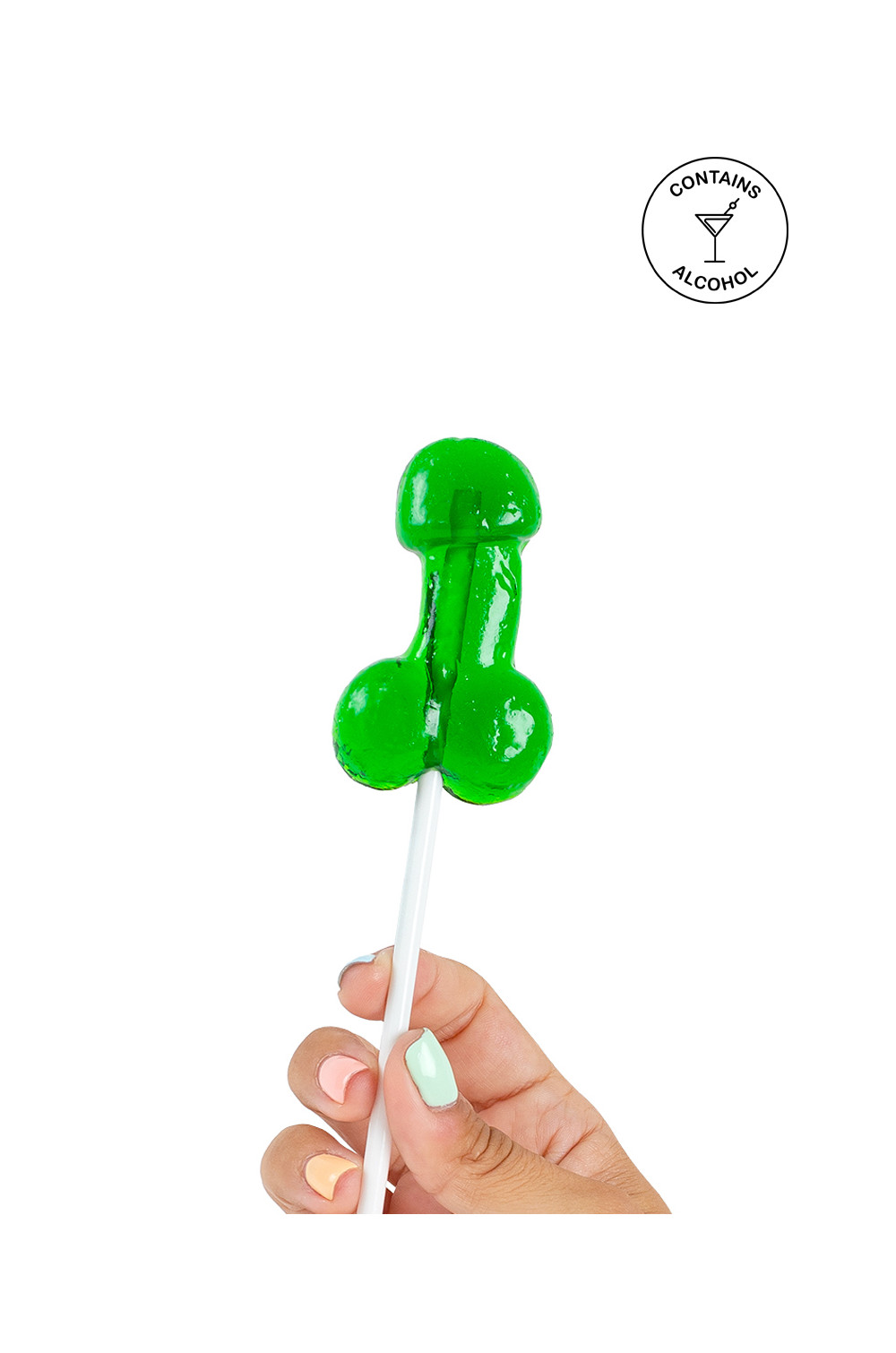 Sucette pénis Mojito avec alcool Sucette pénis Mojito avec alcool