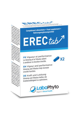 Erectab (2 comprimés) - Stimulant sexuel 