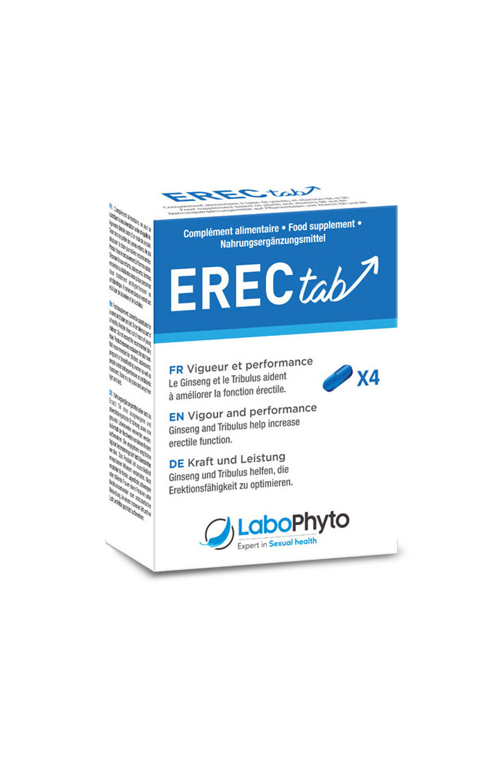 Erectab (4 comprimés) - Stimulant sexuel Erectab (4 comprimés) - Stimulant sexuel