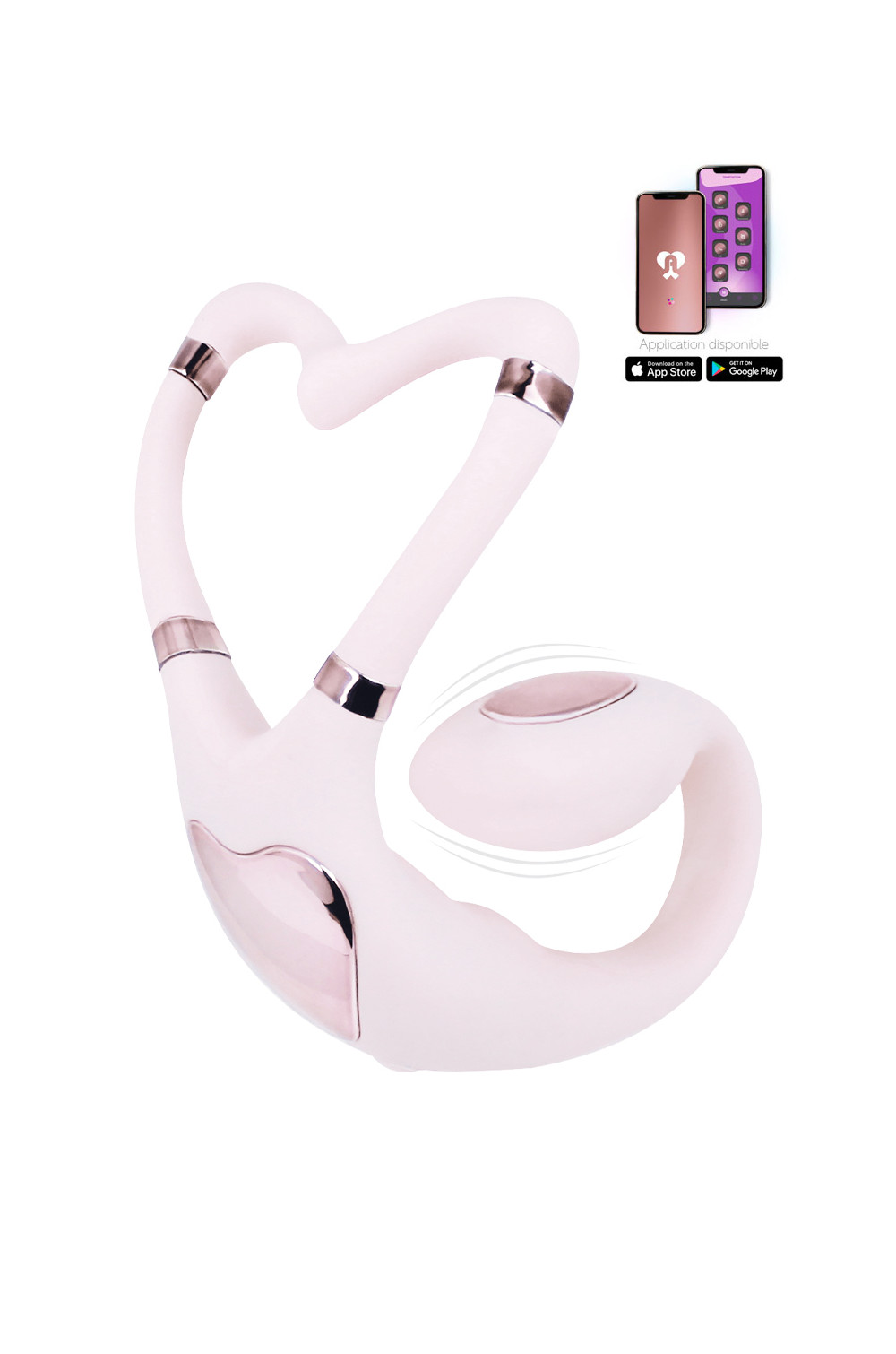 Double stimulateur connecté Venus - Adrien Lastic Double stimulateur connecté Venus - Adrien Lastic