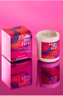 Bougie de massage Noix de coco - Love to Love
