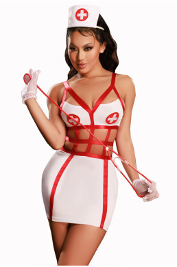 Déguisement infirmière sexy 5 pièces - J Lingerie