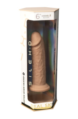 Gode Real Skin Model 2 flesh 15,4 cm - SilexD