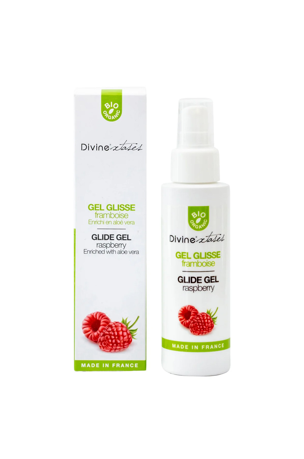 Gel glisse Framboise 100 ml