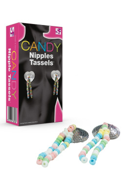 Cache tétons coeur en bonbon