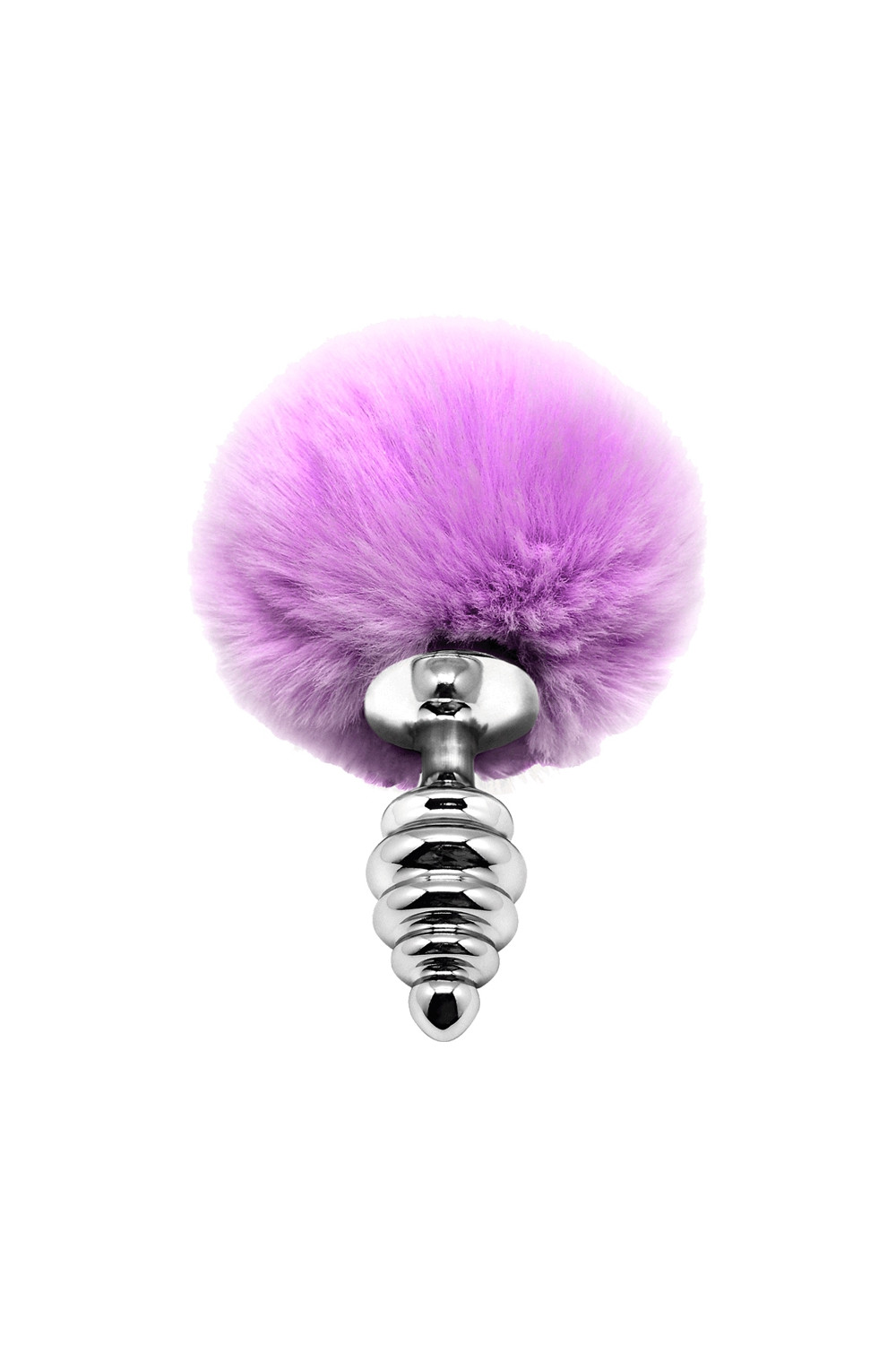 Plug métal Fluffy Twist S mauve - Alive Plug métal Fluffy Twist S mauve - Alive