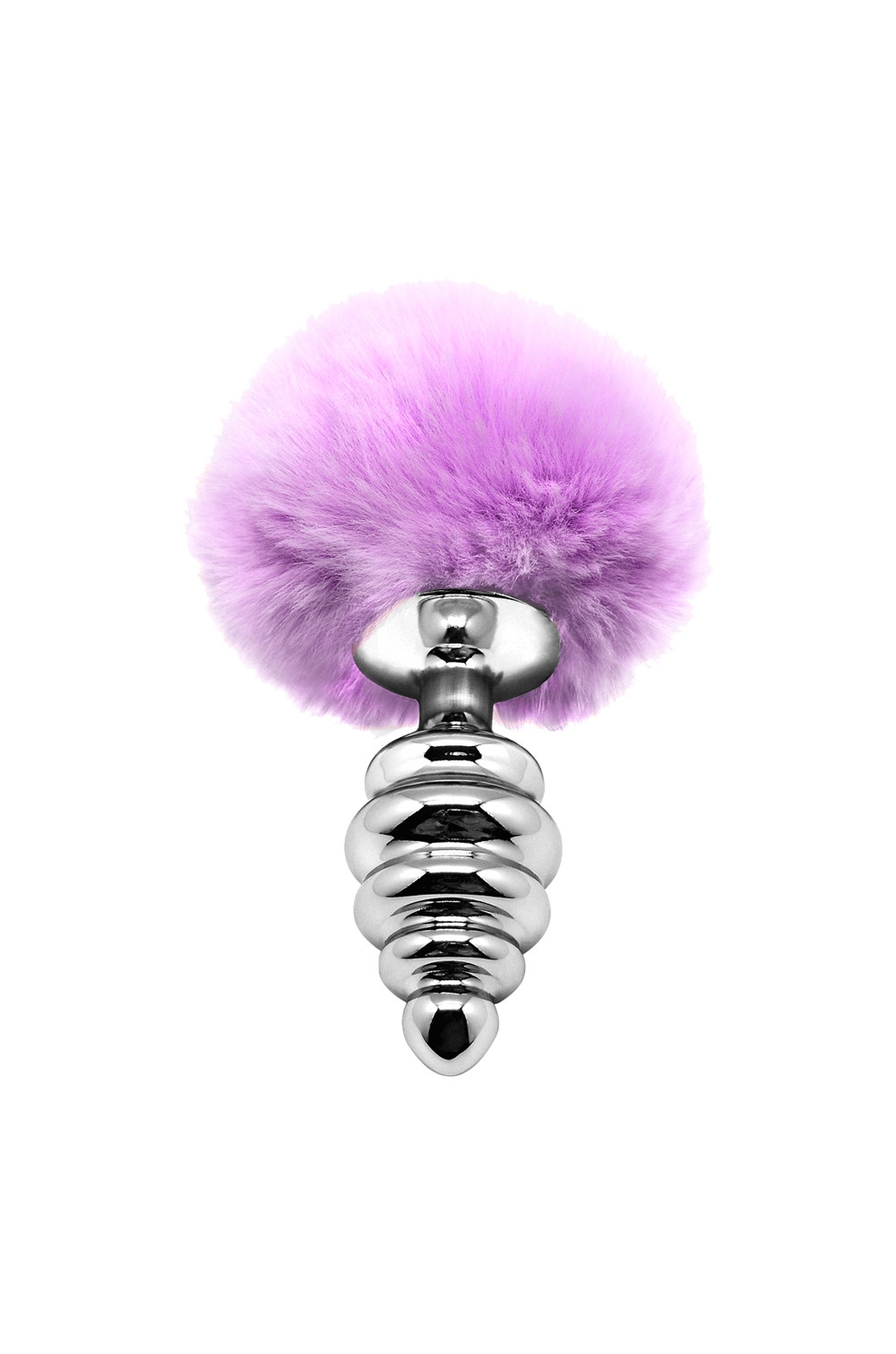 Plug métal Fluffy Twist M mauve - Alive Plug métal Fluffy Twist M mauve - Alive