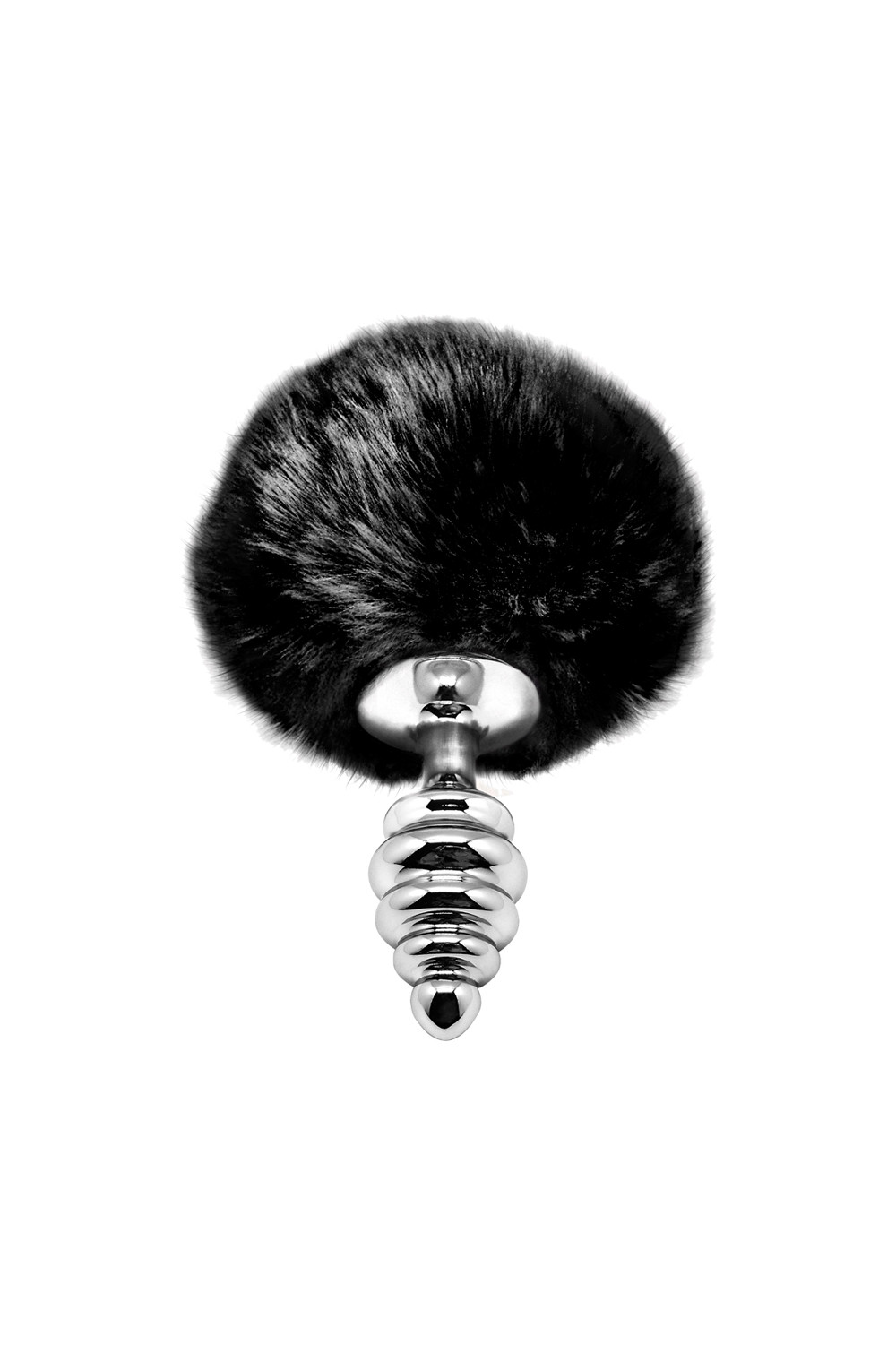 Plug métal Fluffy Twist S noir - Alive Plug métal Fluffy Twist S noir - Alive