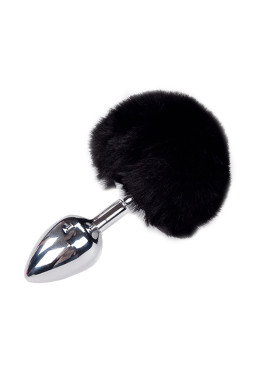 Plug métal Fluffy M noir - Alive