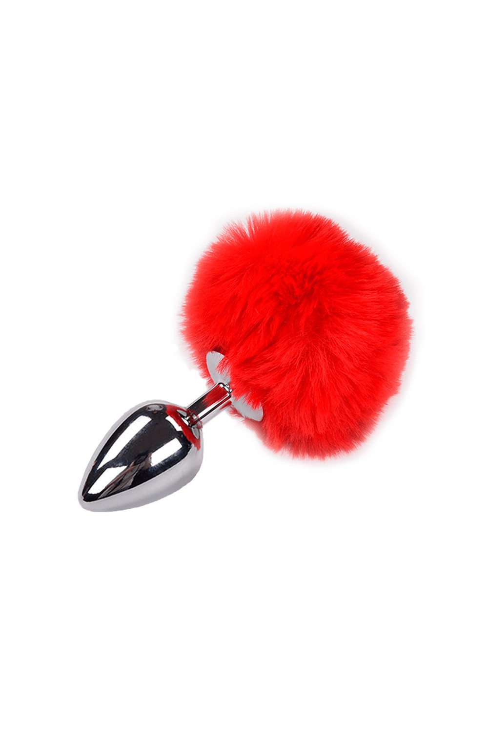 Plug métal Fluffy L rouge - Alive Plug métal Fluffy L rouge - Alive