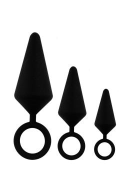 kit d'entrainement anal 3 plugs - Litolu