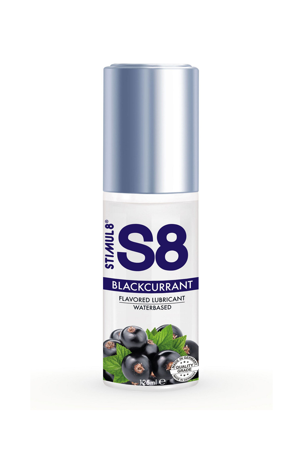 Lubrifiant S8 parfumé cassis 125ml Lubrifiant S8 parfumé cassis 125ml
