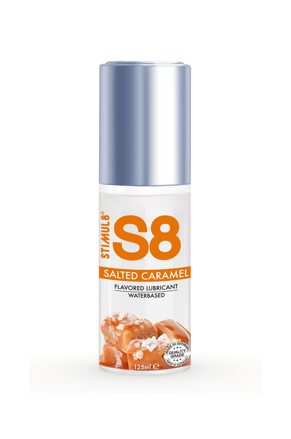Lubrifiant S8 parfumé caramel toffee 125ml Lubrifiant S8 parfumé caramel toffee 125ml