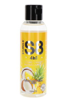 Lubrifiant S8 4 en 1 gout Tropical Pina Colada 125ml