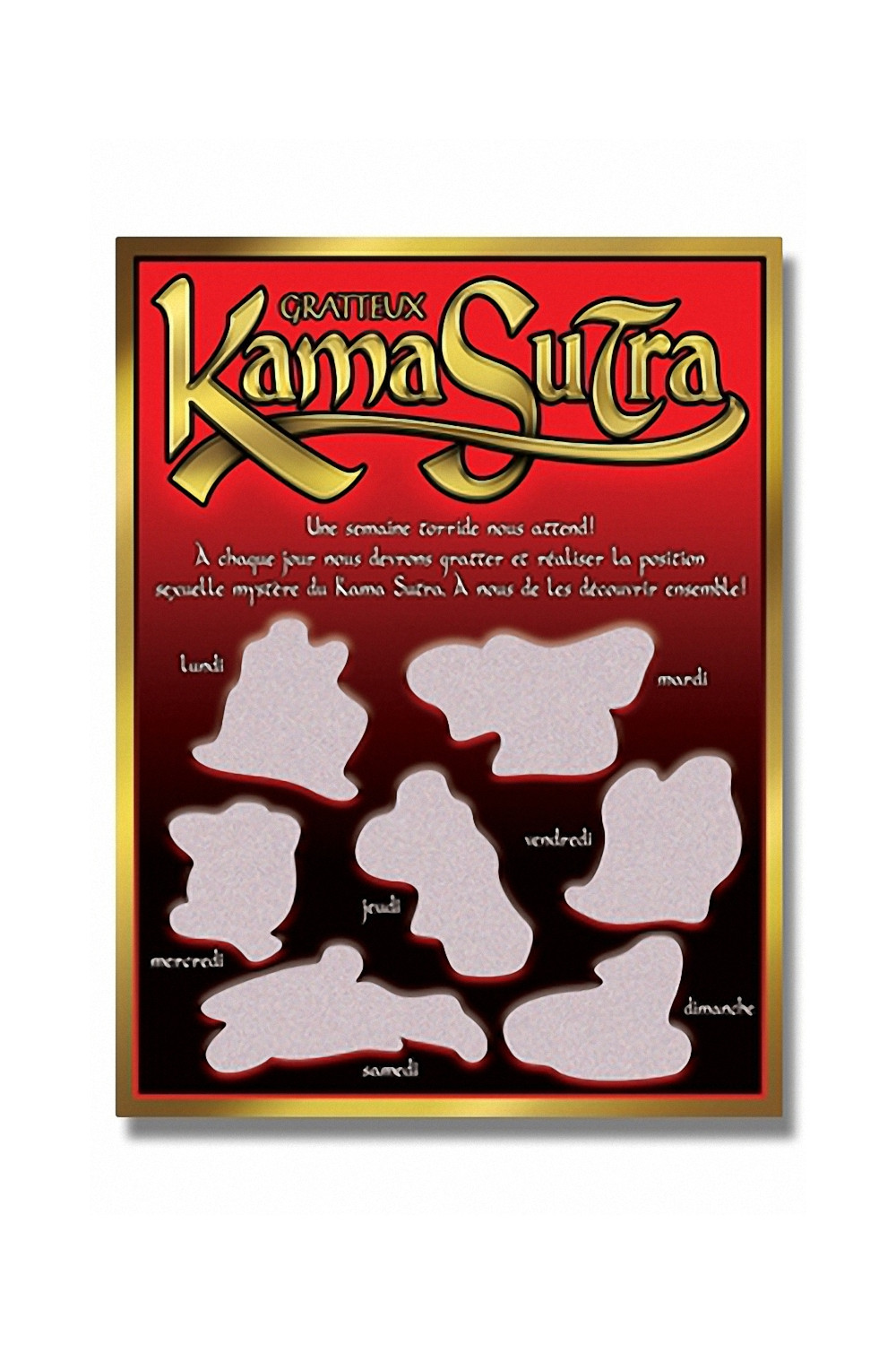 Carte à gratter Kama Sutra