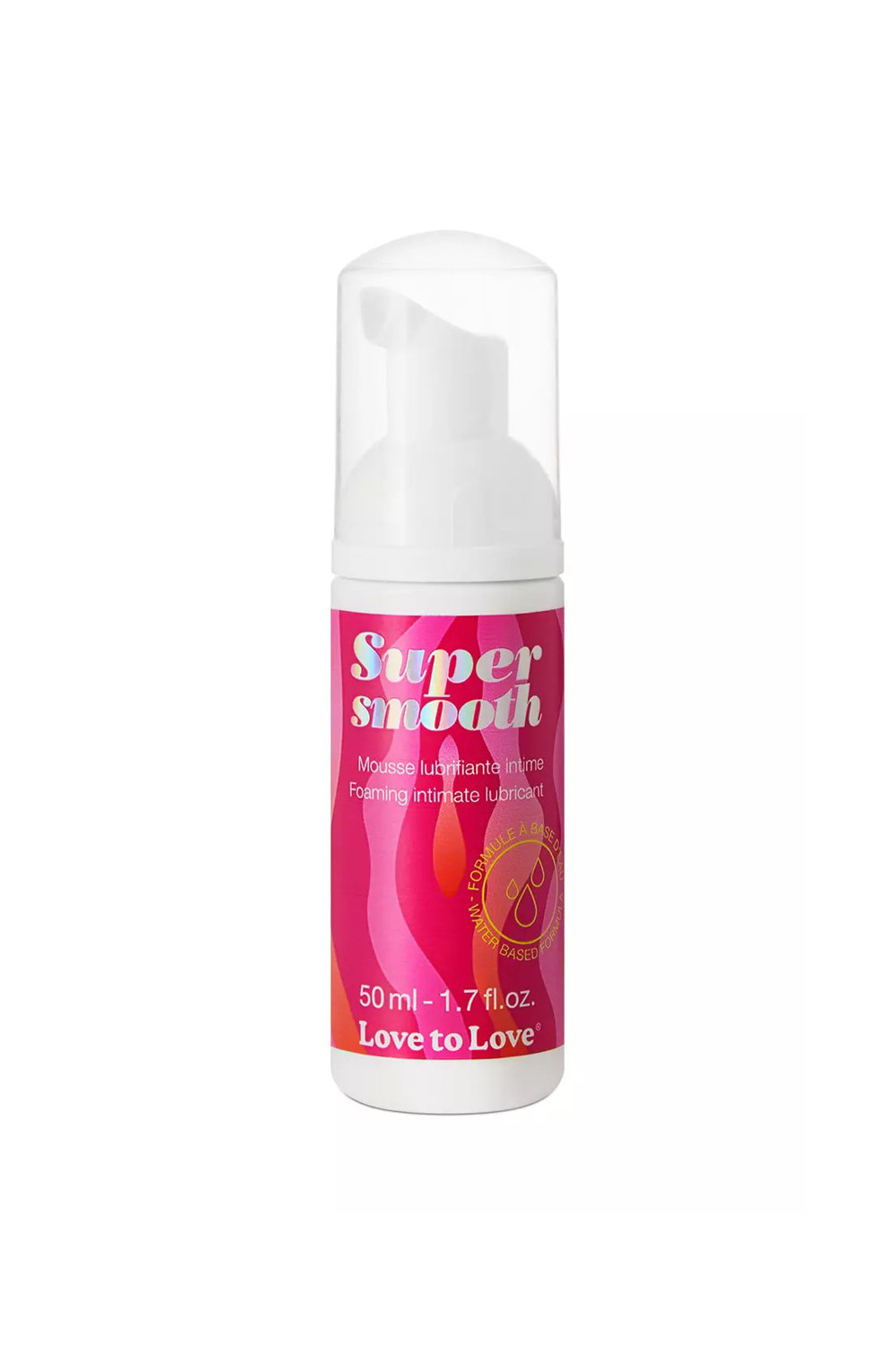 Mousse lubrifiante Super Smooth 50ml - Love to Love