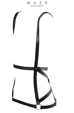 Robe harnais noire - Maze