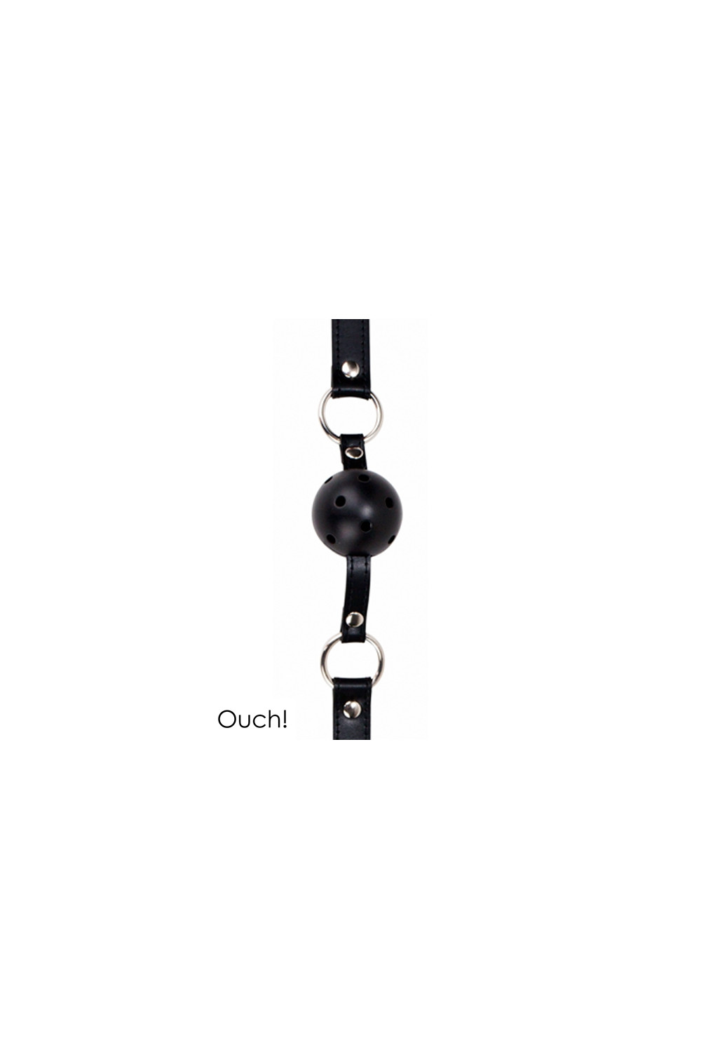 Gag Ball noir - Ouch! 
