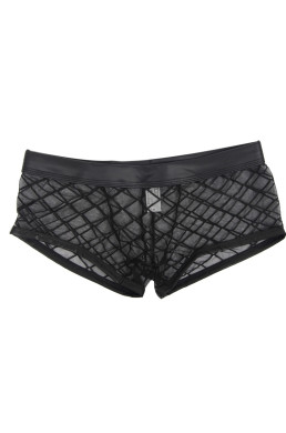Boxer noir transparent