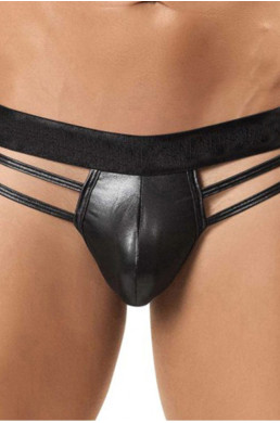 String noir wetlook