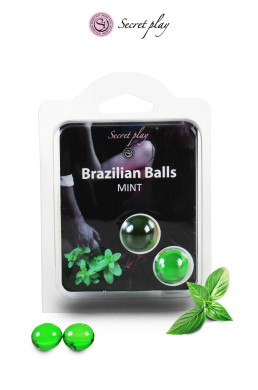 2 Brazilian balls - menthe