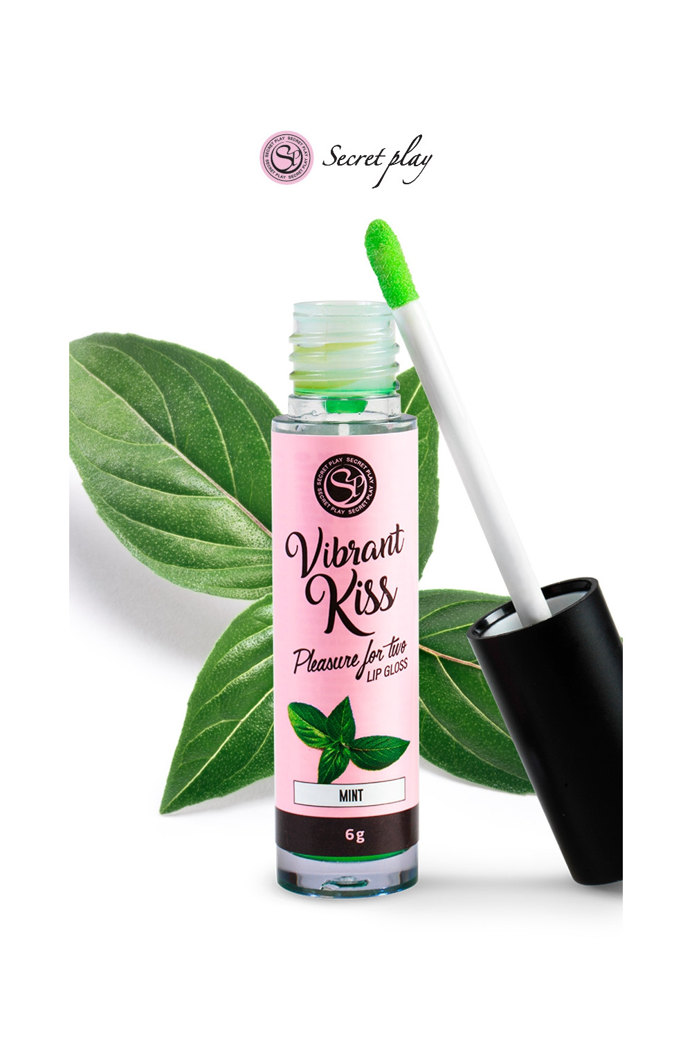 Brillant à lèvres stimulant - menthe