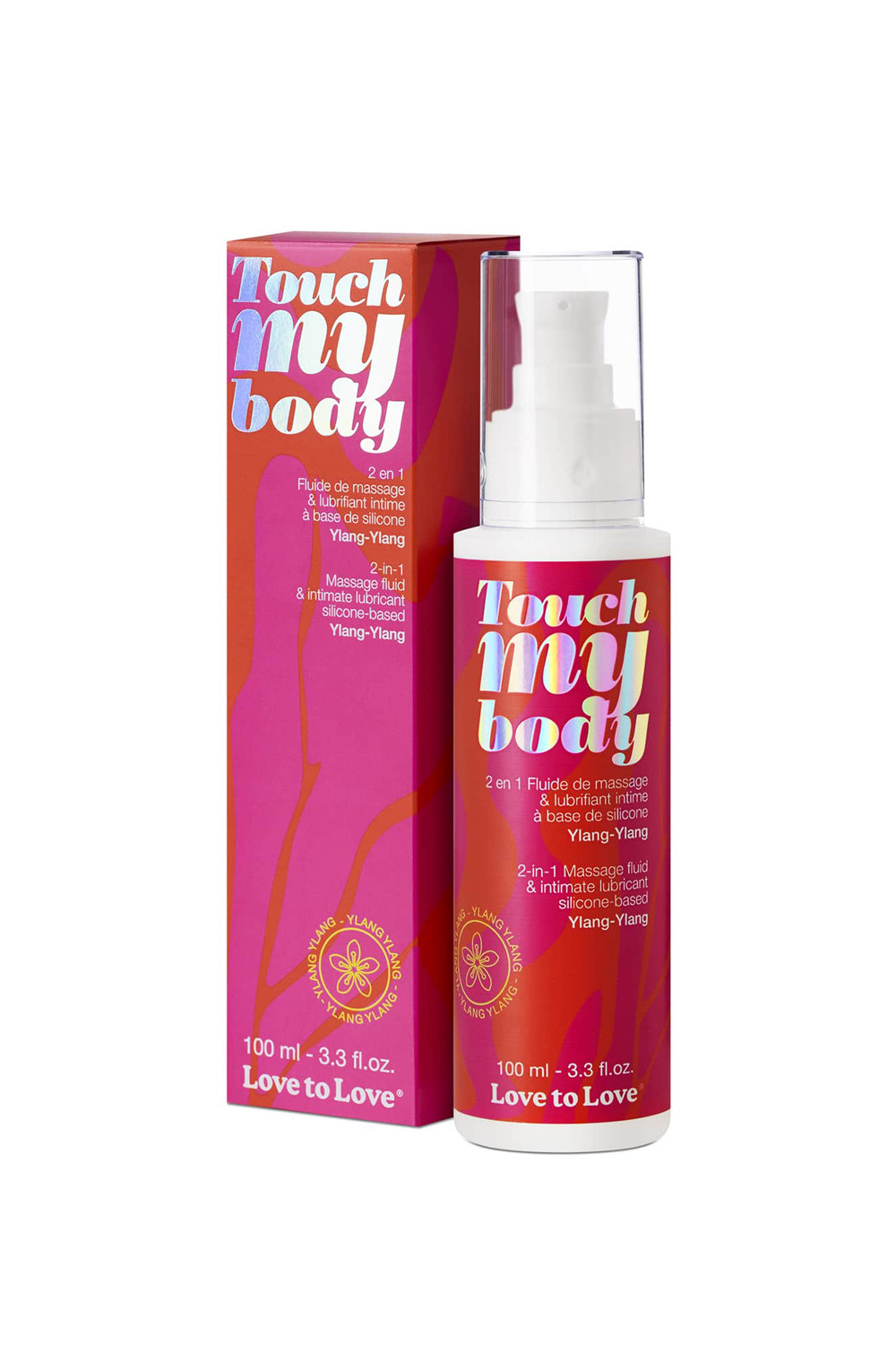 Fluide massage & lubrifiant - ylang-ylang